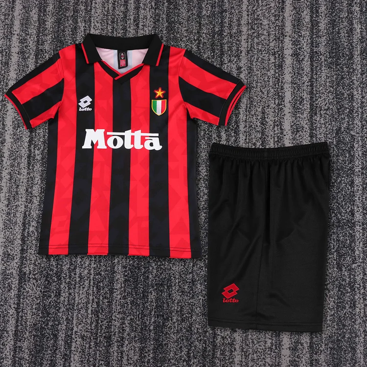 1993-94 AC Home Retro Shirt - Kids' Sizes