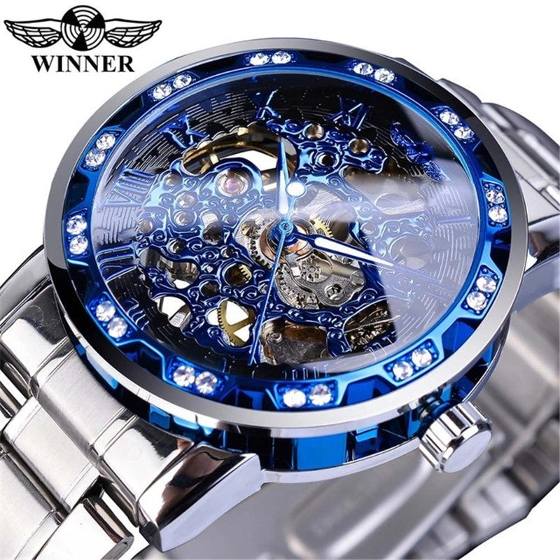 Casual Geometric Buckle Mechanical Men’s Watches