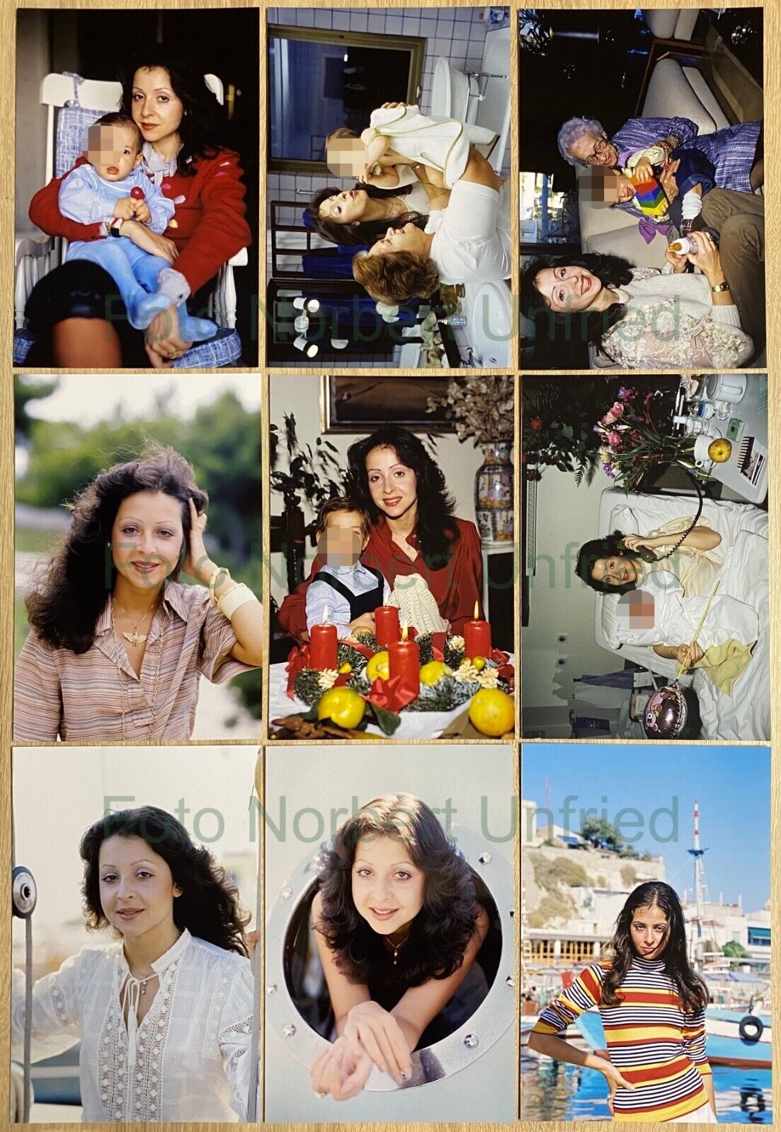 9x Vicky Leandros Photo Poster painting 20 x 30 cm A4 Affiche Format sans Autographe (Plakat-113