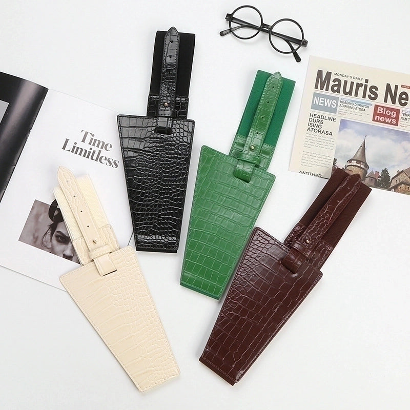 Retro Crocodile Pu Leather Belt Buckle Women’s Leather Belts 1 Piece