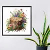 uk.everydayedeals (Limited Stock)Diamond Painting - Crystal Rhinestone - Stump Flower