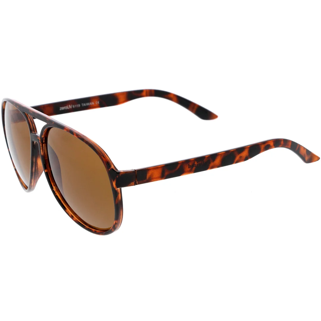 Protective Lens Classic Teardrop Design Plastic Aviator glasses