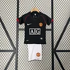 2007/2008 Retro Manchester United Third Away Football Shirt 1:1 Thai Quality Kids Size