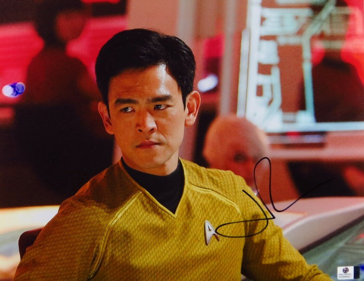 John Cho Signed Autographed 11X14 Photo Poster painting Star Trek Beyond Sulu Action GV849421