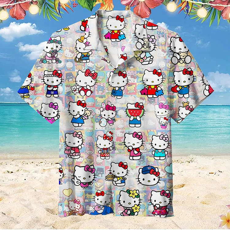 Hello Kitty | Unisex Hawaiian Shirt