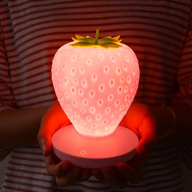 Cute Strawberry Night Light