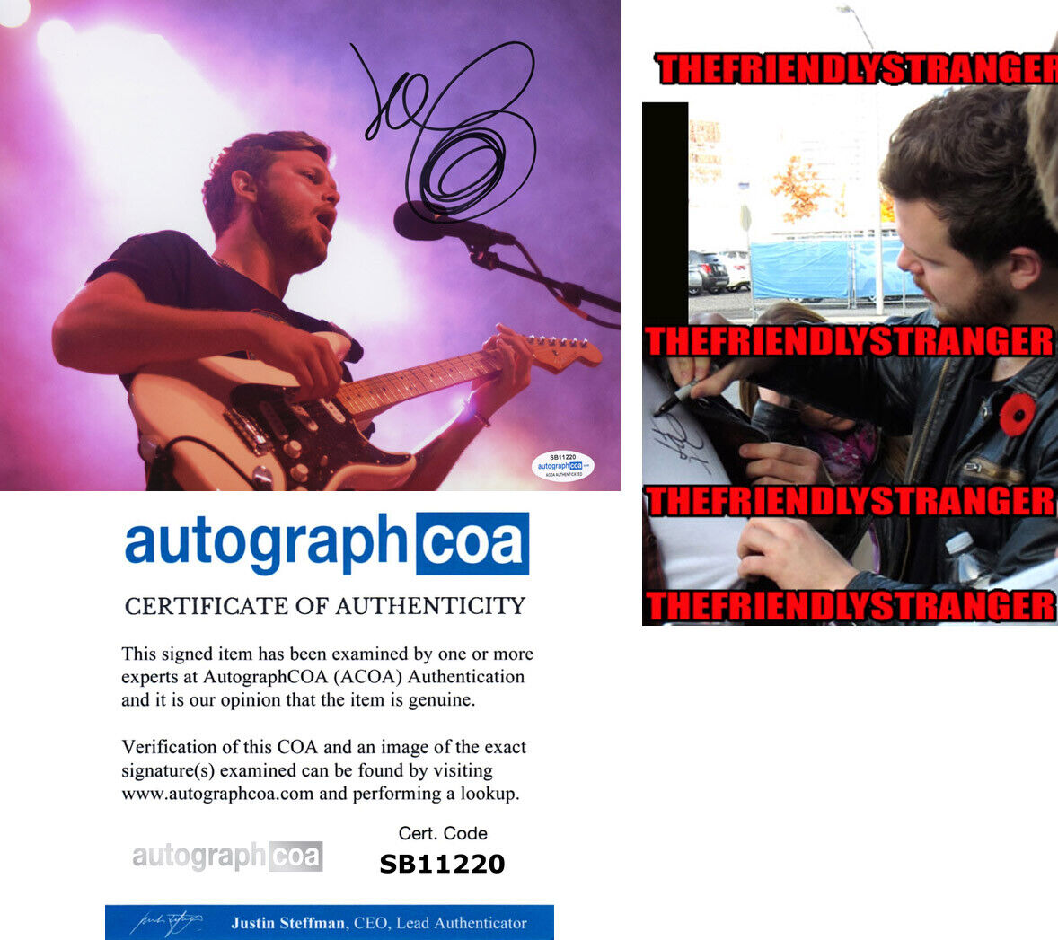 JOE NEWMAN signed Autographed ALT-J