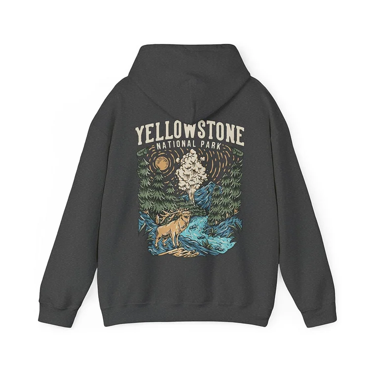 Yellowstone National Park Hoodie  August Lemonade August Lemonade
