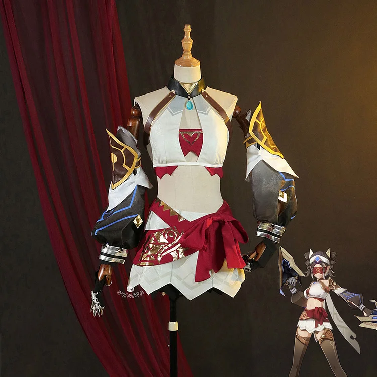 Genshin Impact Eremite Desert Clearwater Cosplay Costume