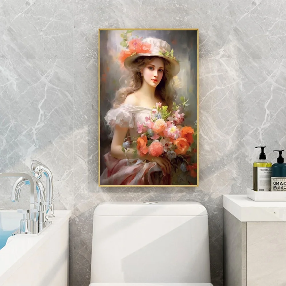 Diamond Painting - Full Round Drill - Flower Beauty(Canvas|40*60cm)