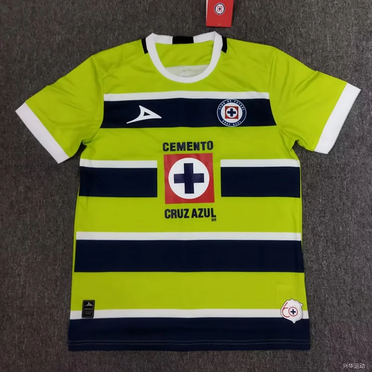 24-25 Cruz azul goalkeeper green football jersey