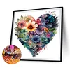 Promotion 4Pcs/set Diamond Painting-DIY Full Round Drill Love Flower(30*30cm)
