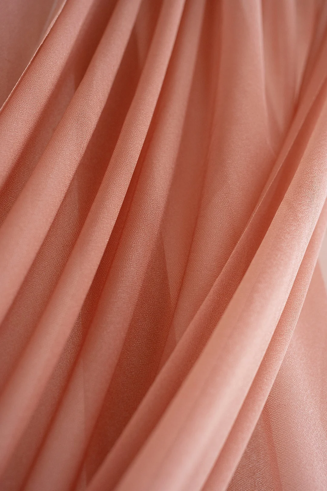 2 Panels Sheer Wedding Arch Draping 30" w x 32ft - 12 Colors