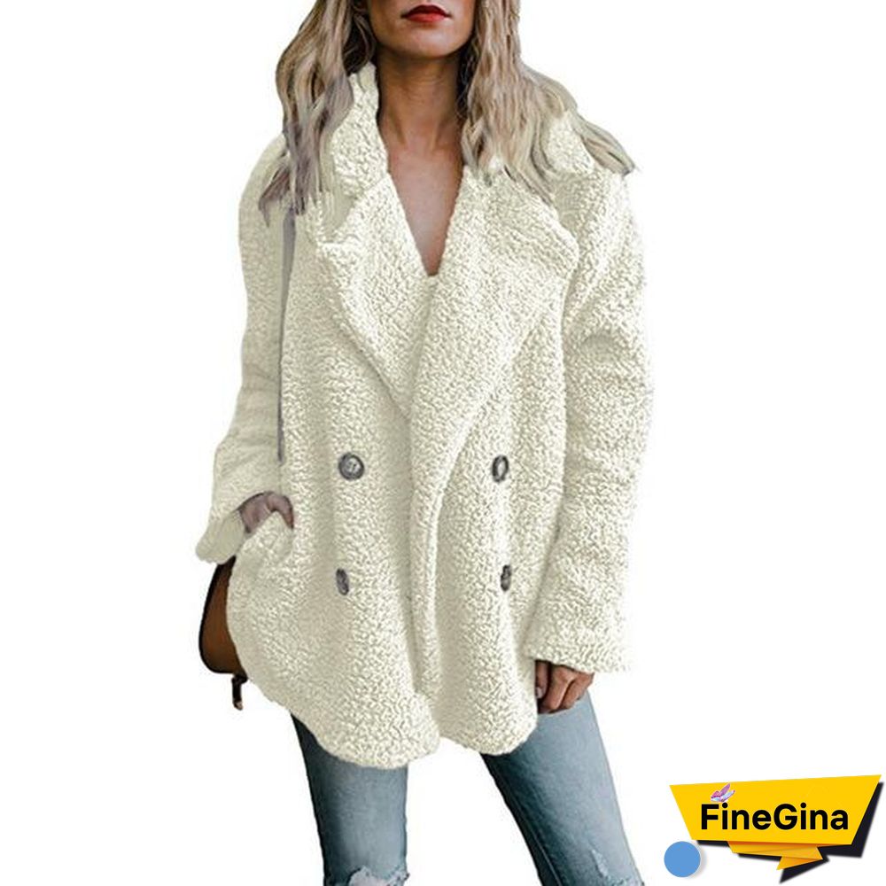 Women jacket Fur Coat Winter Fleece Jacket Women Coat Female Jacket Plus Size Hooded Teddy Coat