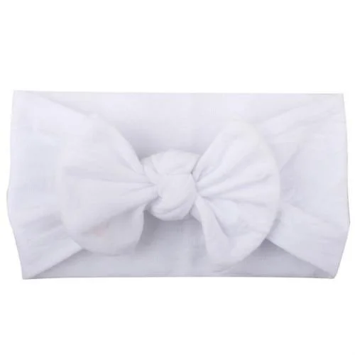 2019 Brand New Newborn Toddler Baby Girls Head Wrap Rabbit Big Bow Knot Turban Headband Hair Accessories Baby Gifts for 0-2Y