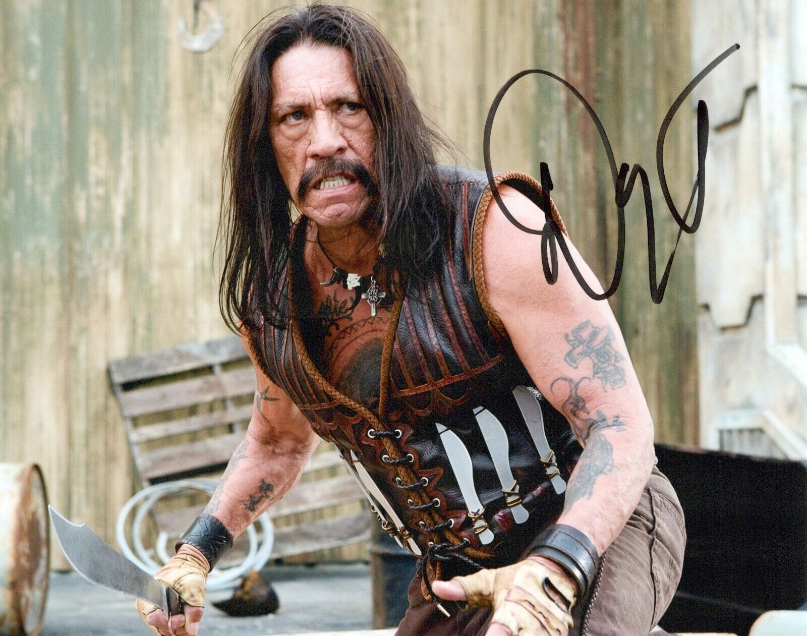 Danny Trejo Machete autographed Photo Poster painting signed 8x10 #29 Machete