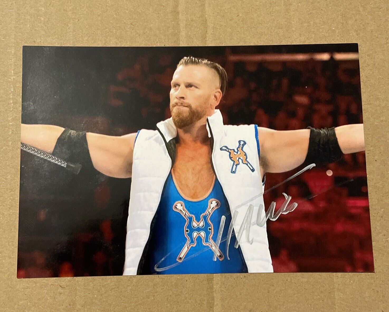 WWE WRESTLING CURT HAWKINS / BRIAN MYERS SIGNED 6x4 Autograph Photo Poster painting GCW TNA NXT