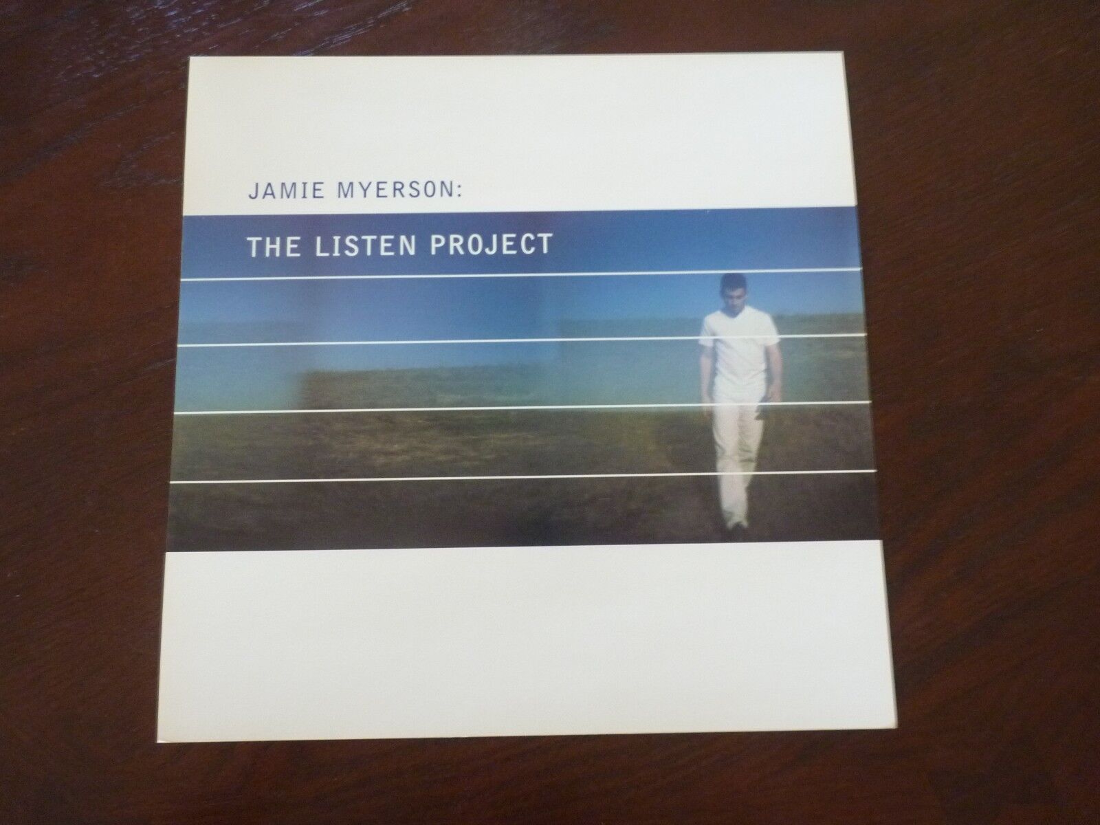 Jamie Myerson The Listen Project 1998 Promo LP Record Photo Poster painting Flat 12x12 Poster