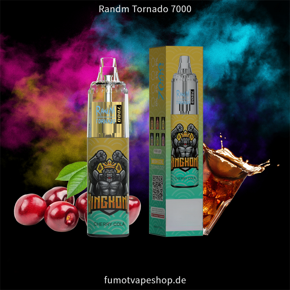 Randm Tornado 7000 Kirsch-Cola  fumotvapeshop