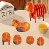 Lion 5D DIY-Tiermuster-Diamantmaler-Untersetzer mit Halter f&uuml;r zu Hause