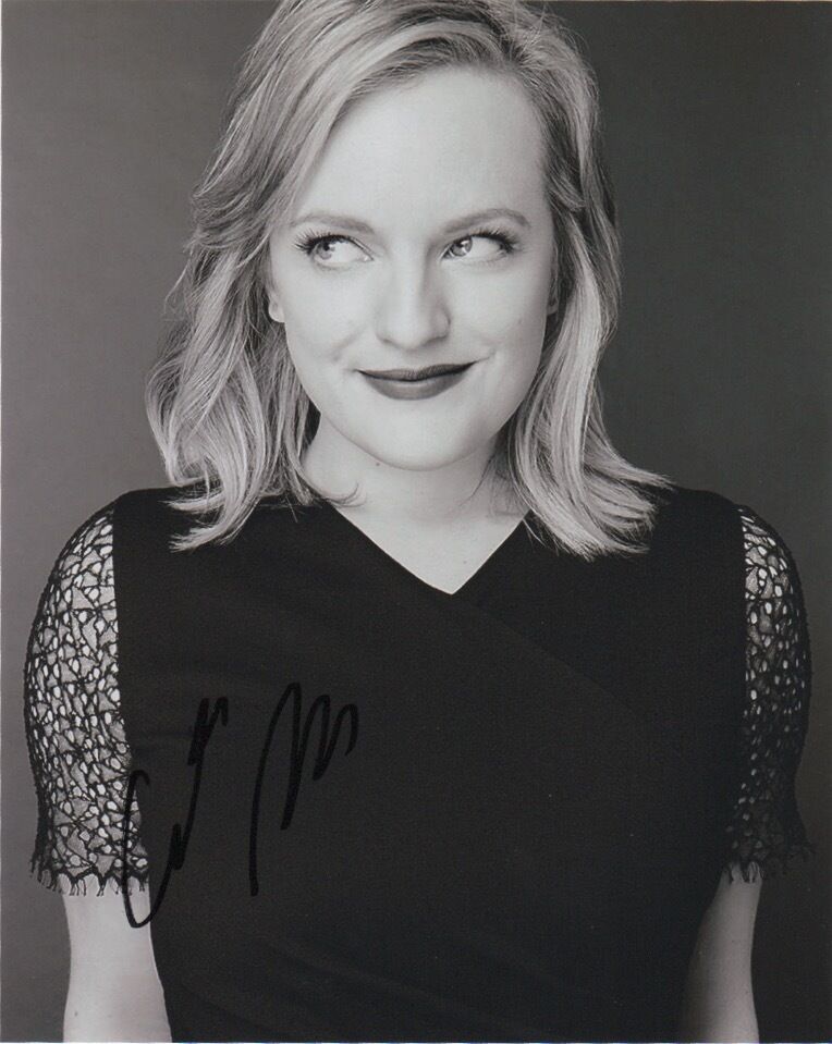 Elisabeth Moss Autographed Signed 8x10 Photo Poster painting COA #2