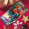 12Pcs Diamond Painting Squirrel Greeting Card Set with Envelope