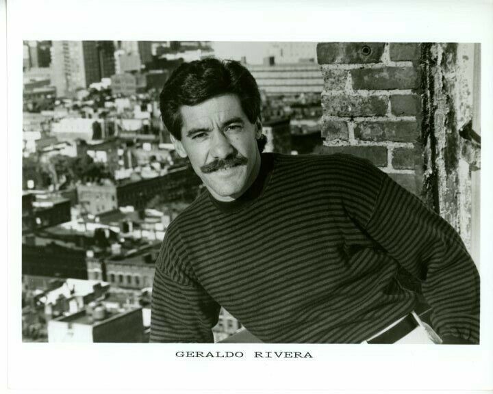 Geraldo Rivera Original Press 8X10 Photo Poster painting