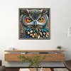 [Brand]Owl - 14CT Stamped Cross Stitch - 41*41cm