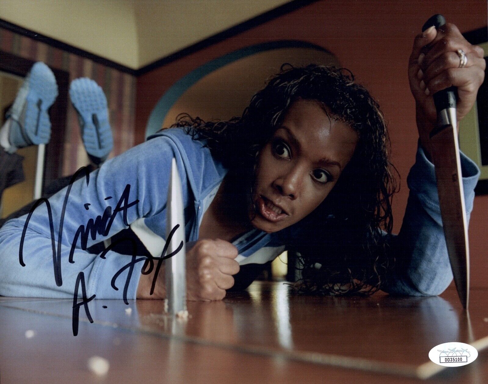 VIVICA A. FOX Signed 8x10 Photo Poster painting KILL BILL In Person Autograph JSA COA