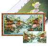 Reminiscence Of Jiangnan-11CT Stamped Cross Stitch 160*75cm/62.99*29.53in (Big Size) tapestrymarket