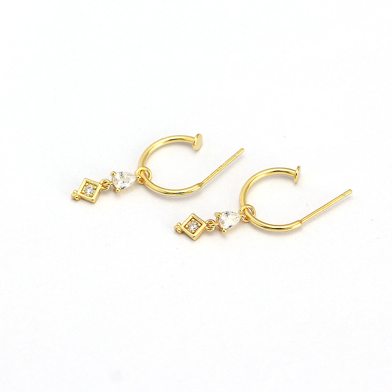 925 Sterling Silver Tassel Silver Drop Earrings