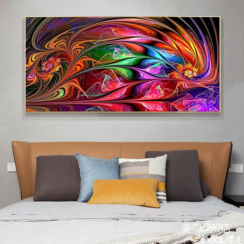 Diamond Painting - Full Round Drill - Colored Light(80*40cm)