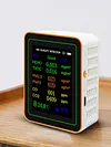 10 in 1 Air Quality Monitor PM2.5 PM10 CO CO2 TVOC HCHO Temp Humidity Tester