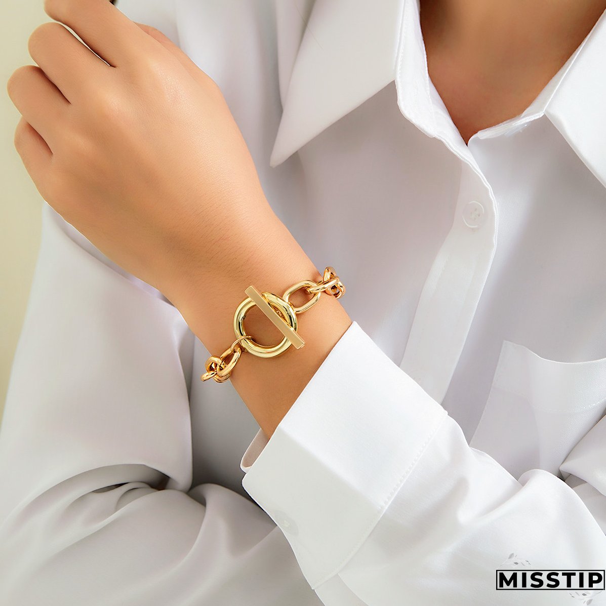 Women accessories style cross chain punk necklace