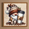 Diamond Painting-DIY Full Round Drill Coffee Gnome