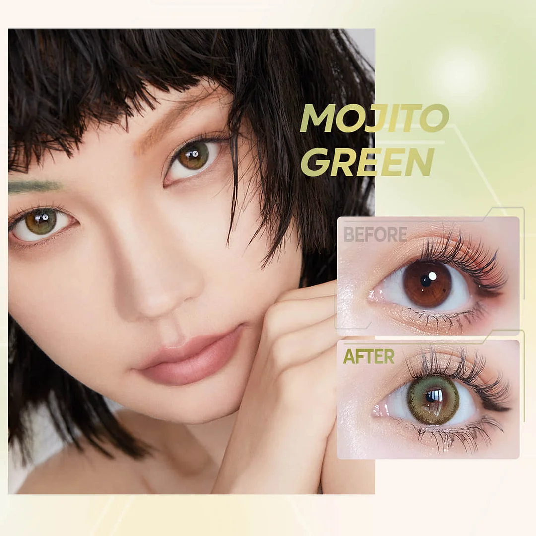  Green Color Contacts