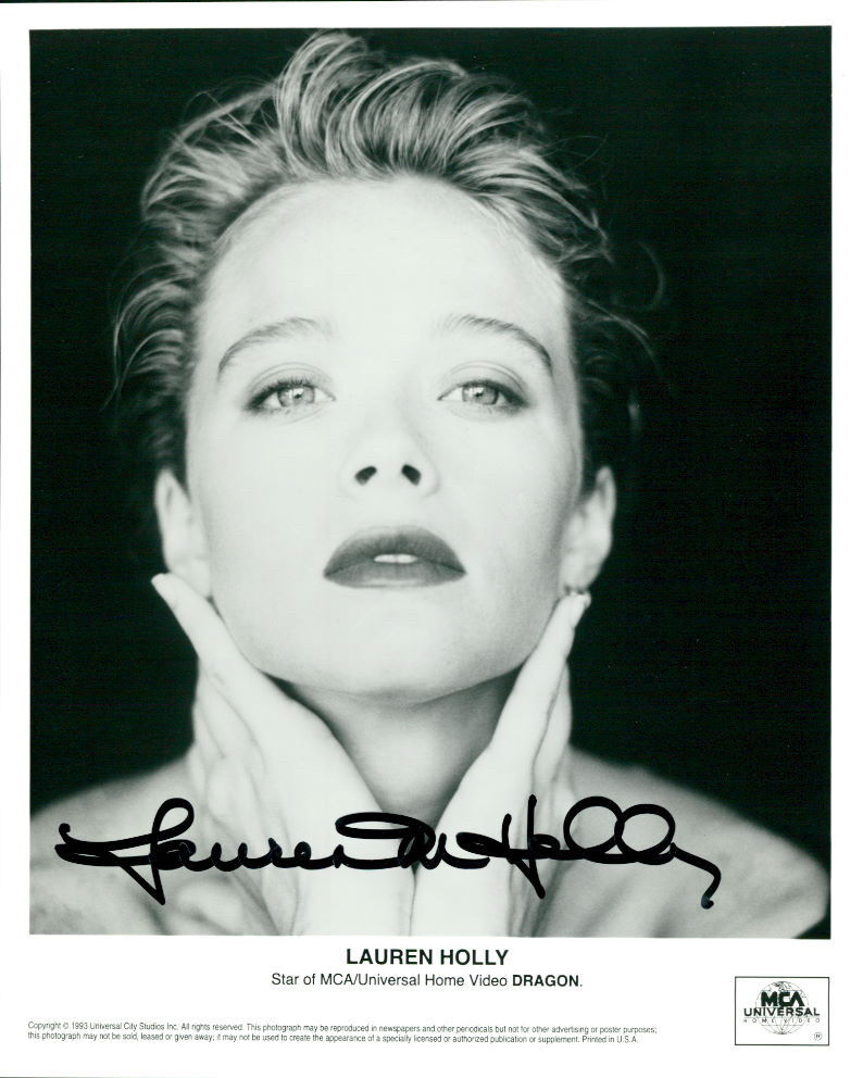 Lauren Holly signed 8x10 Photo Poster painting COA