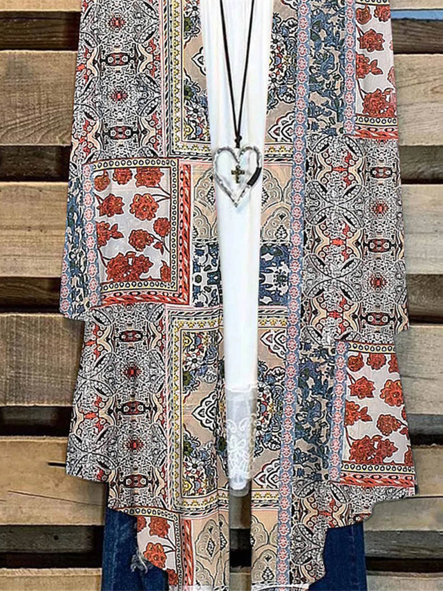 Women Half Sleeve V-neck Solid Color Dress