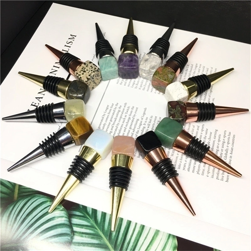 Fashion Geometry Metal Wine Bottle Stopper 1 Piece