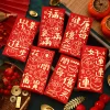 6PCS Creative CNY Red Packet Envelope