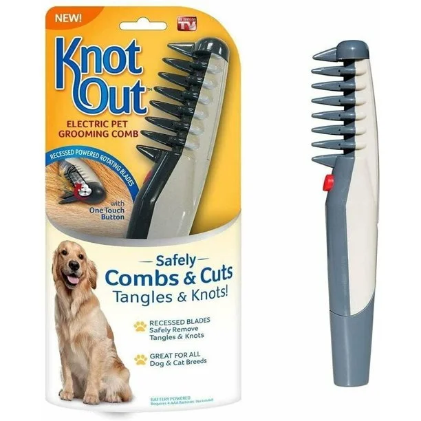 The Electric Pet Grooming Comb