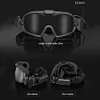Anti-Fog Goggles Scratch-resistant Motorcycle Goggles Eye Protection for Hunting