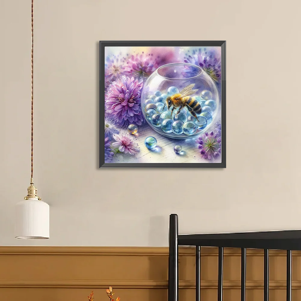 Full Round Diamond Painting 40*40cm - Bee