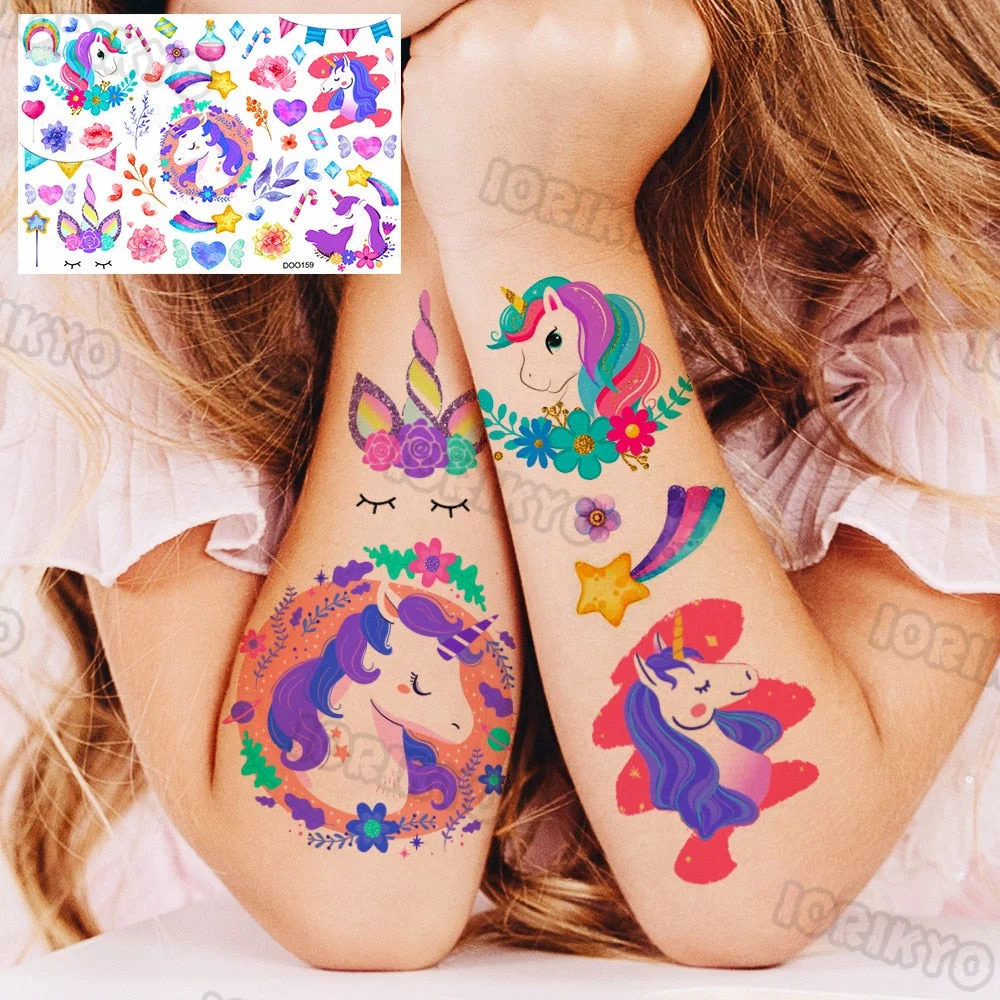 Roaring T-Rex Temporary Tattoo For Kids Boy Son Girls Fake Dinosaur Tattoo Sticker Cartoon Egg Tiny Tatoos Toddler Hands Arm
