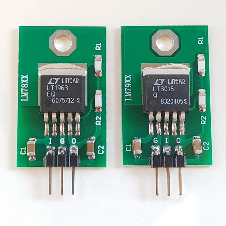 LT1963 Low Noise IDO Regulator LM7805 LM78XX Linear DC