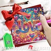 6PCS Diamond Painting Love Greeting Cards Postcards with Envelopes