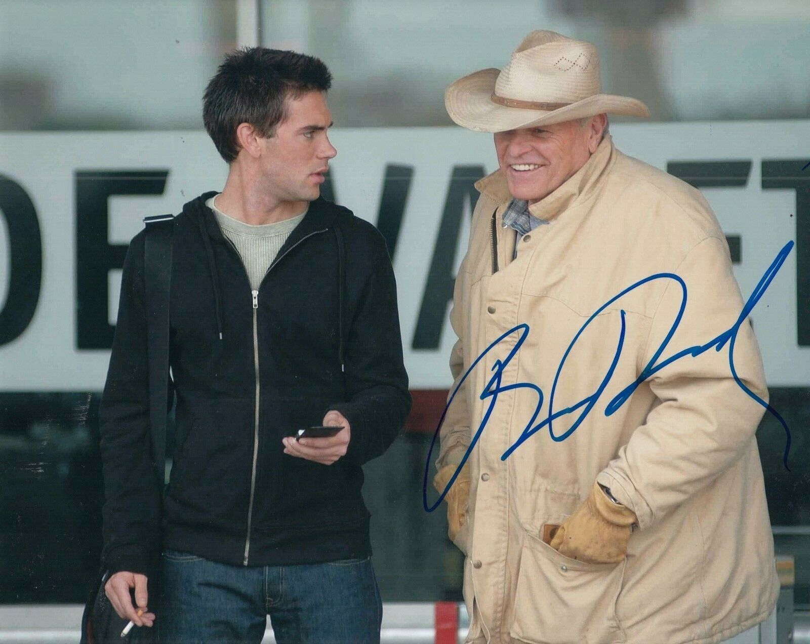 BRIAN DENNEHY signed (THE ULTIMATE GIFT) Movie 8X10 Photo Poster paintinggraph *Gus* W/COA #2