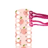 Acrylic Cross Stitch Row Line Board Cartoon Pattern Art Accessory (Peach)