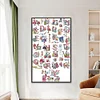 Alphabet-Sewing Beauty-14CT Stamped Cross Stitch 48*77cm/18.9*30.31in(Big Size)