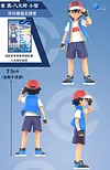 1/20 Scale World Zukan Previous Ace Master 8 Ash Ketchum - Pokemon Resin Statue - QN Studios
